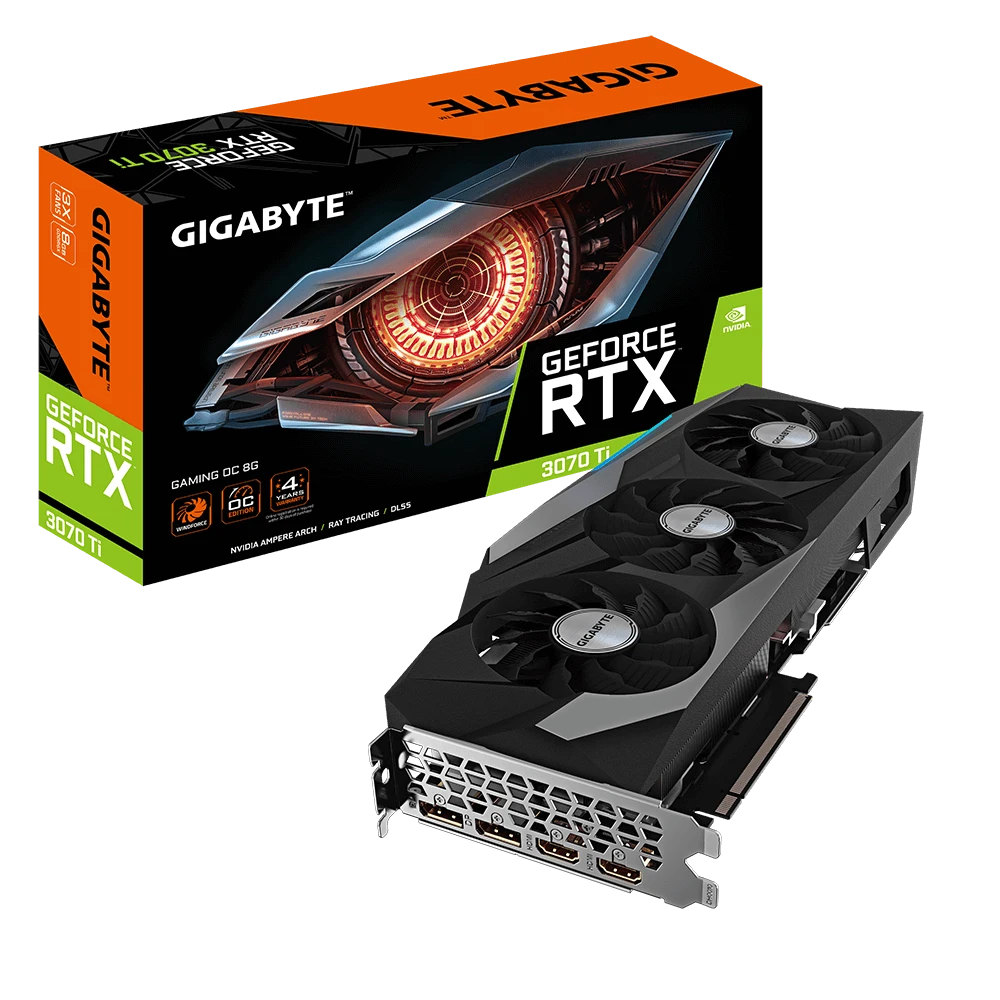 Gigabyte GeForce RTX 3070 Ti GAMING OC 8G  (Rev. 2.0)
